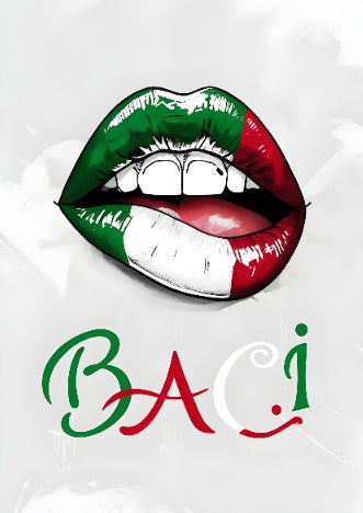 SL-LP-ITA Tricolore Kiss, available in multiple sizes - Chamton