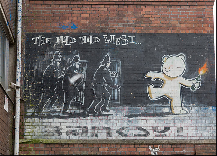 114005999 Banksy Street Art, available in multiple sizes - Chamton