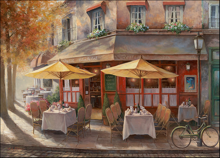 12746gg Le Petit Chatelet, by T.C. Chiu, available in multiple sizes