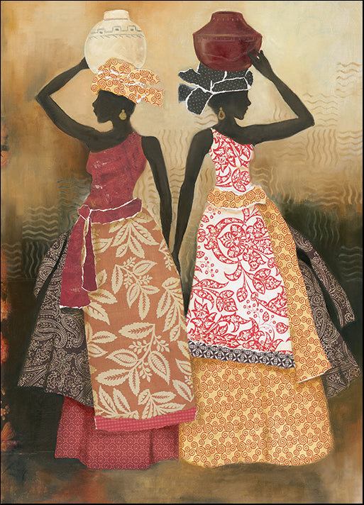 13178gg Village Women II, by Carol Robinson, available in multiple sizes