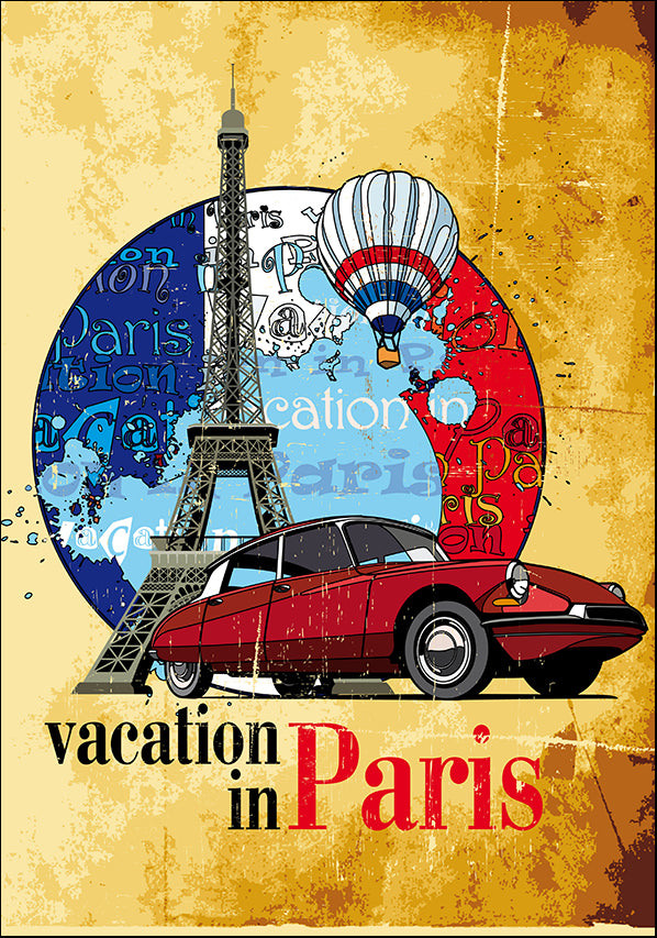 13345056 Paris Vacation , available in multiple sizes