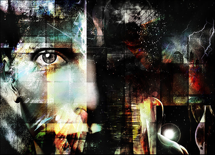 16042058 Face Abstract, available in multiple sizes