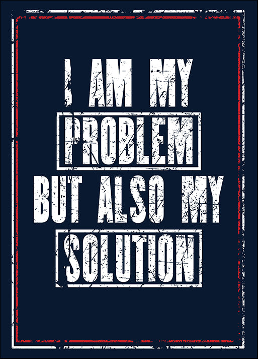 177978880 I Am My Problem But Also My Solution, available in multiple sizes
