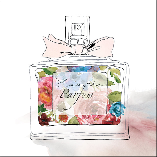 19765gg Chic Flower Perfume I, by Carol Robinson, available in multiple sizes