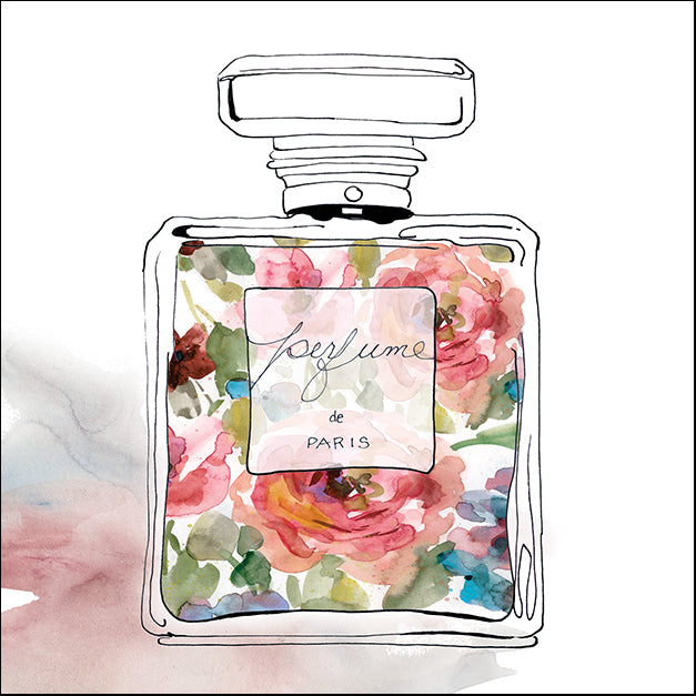 19766gg Chic Flower Perfume II, by Carol Robinson, available in multiple sizes