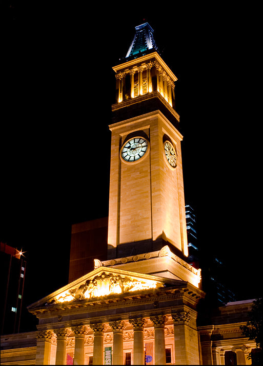 2674225 Brisbane City Hall Tower, available in multiple sizes - Chamton
