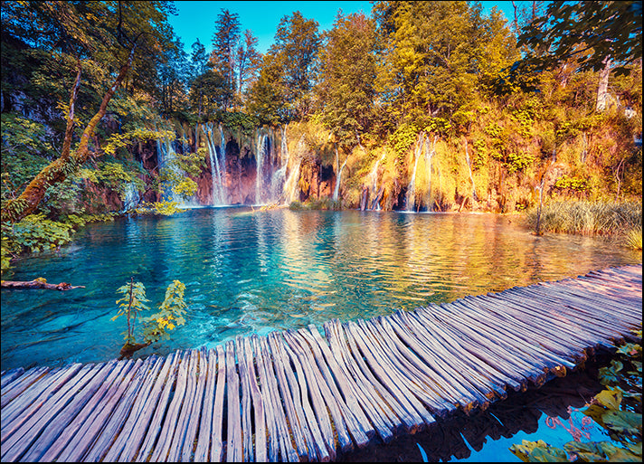 87748157 Majestic view, waterfalls, Plitvice Lakes National Park Croatia, available in multiple sizes