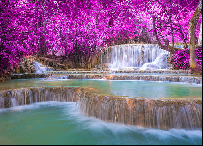 94811003 Waterfalls at Luang Prabang Laos, available in multiple sizes - Chamton