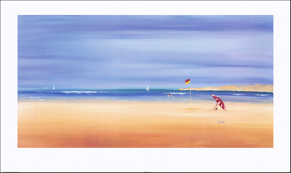 AAC AS01 Keeping Watch by Sue Adams 87x41cm on paper