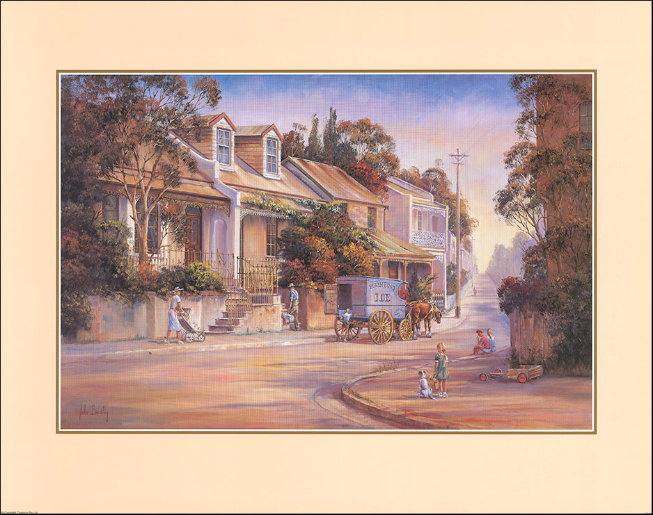 AAC JB21 The Ice Delivery by John Bradley multiple sizes on paper