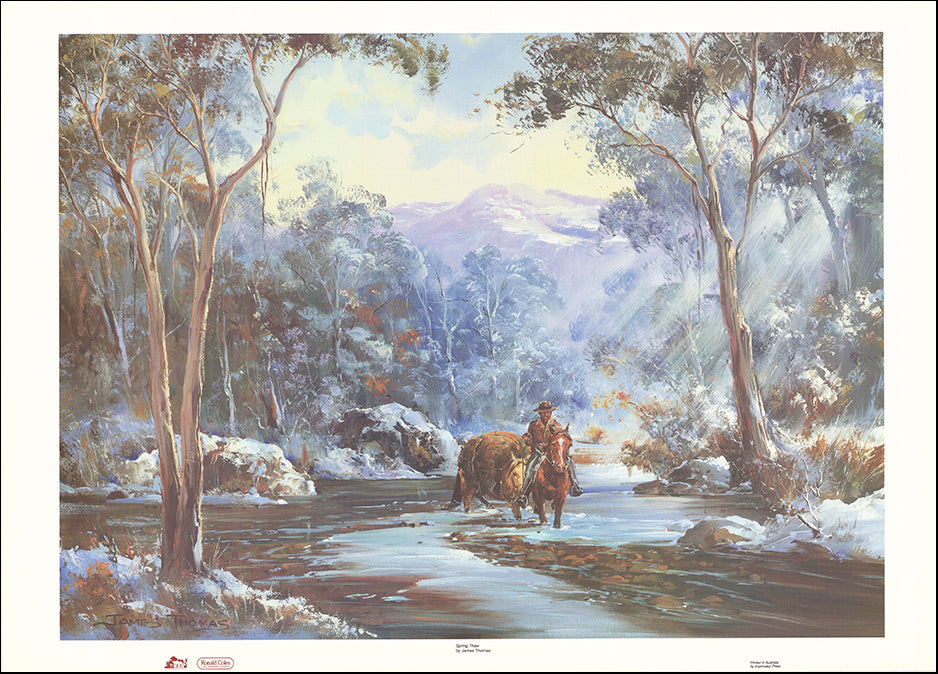 AAC JTO103 Spring thaw by James Thomas multiple sizes on paper - Chamton