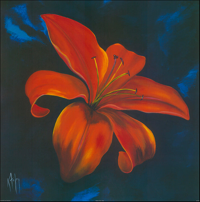 AAC KF061 Natures Touch Red by Karen Foley multiple sizes on paper