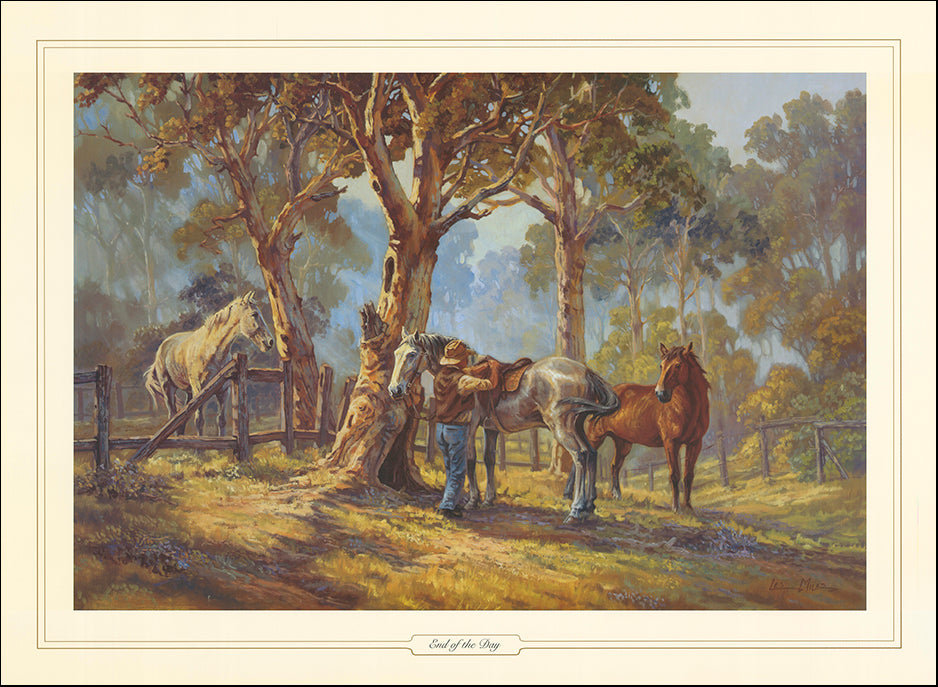 AAC LM09 End of the Day by Les Miles multiple sizes on paper