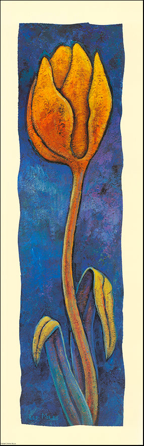 AAC LM901 Tulip 2 by Les Miles 28x86cm on paper