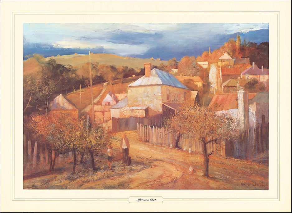 AAC SMC211 Afternoon Chat by Stuart Mc Kenzie Cullen multiple sizes on paper