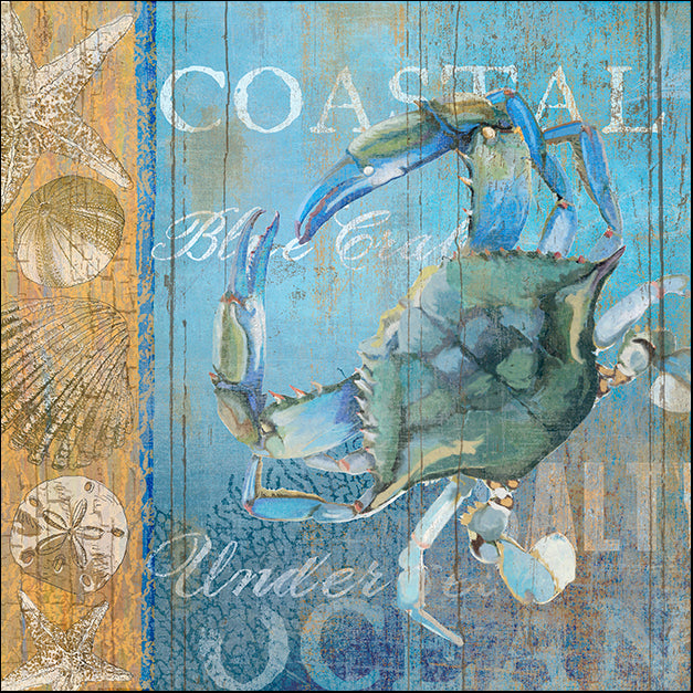 ALIZOE110712 Crab and Sea, by Art Licensing Studio, available in multiple sizes