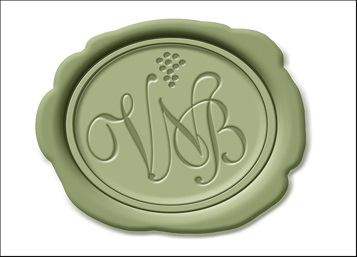 ALIZOE116682 Wax Seal Verdot, by Art Licensing Studio, available in multiple sizes
