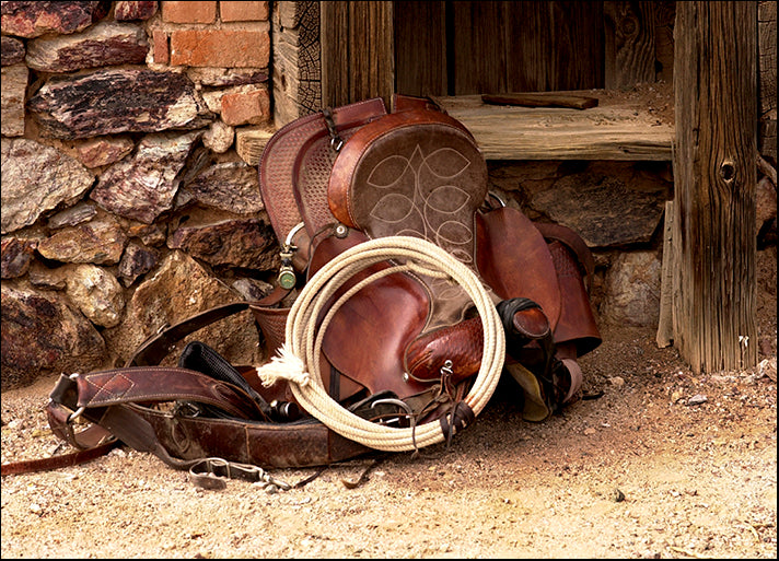 AMASMI120882 Head Wranglers Saddle, by Amanda Lee Smith, available in multiple sizes
