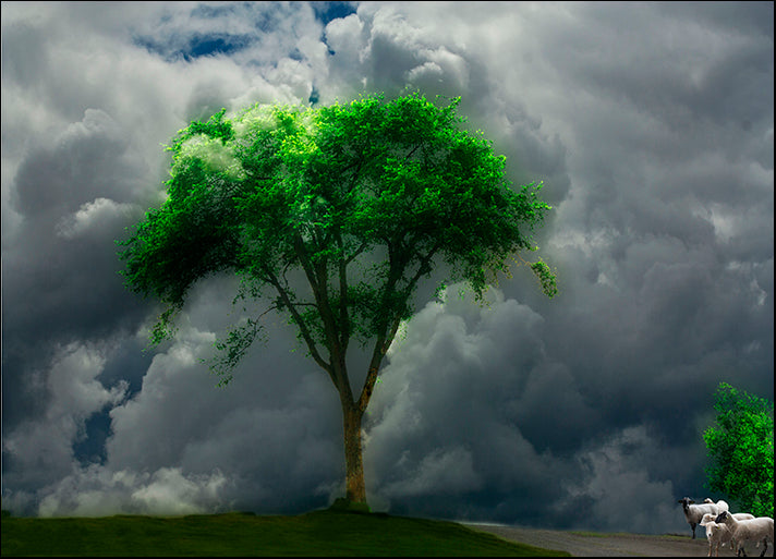 ANDVIL127327 L'arbre Aux Moutons, by Andre Villeneuve, available in multiple sizes