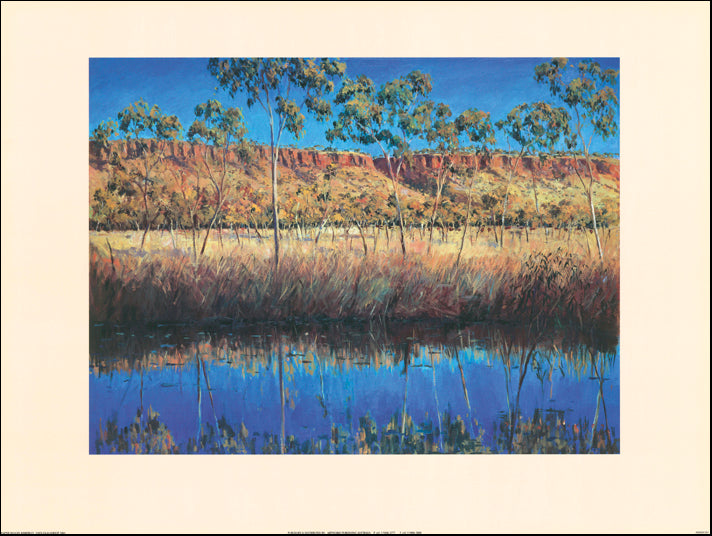 AW DK101 Douglas Kirsop 80x60cm on paper, Napier Ranges