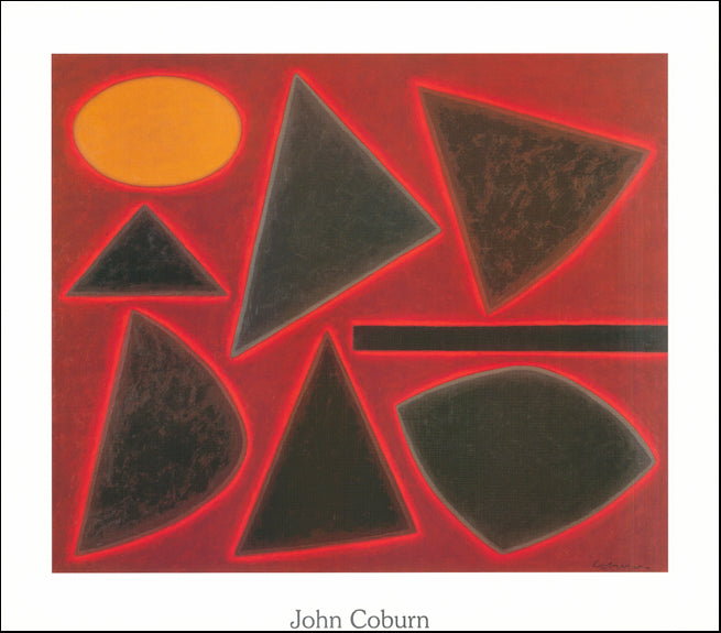 AW GEO3572 High Society by John Coburn 80x70cm on paper