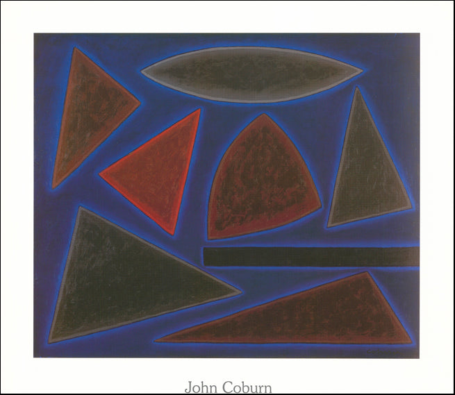 AW GEO3573 St Louis Blue by John Coburn 80x70cm on paper