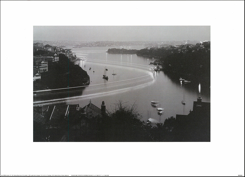 AW MD802 Mosman Bay at Dusk 1937 NGV by Max Dupain 70x50cm on paper