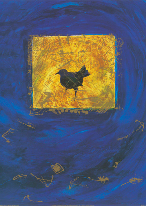 AW MG779 Megan Grinstead 49x69cm on paper, Bower Bird