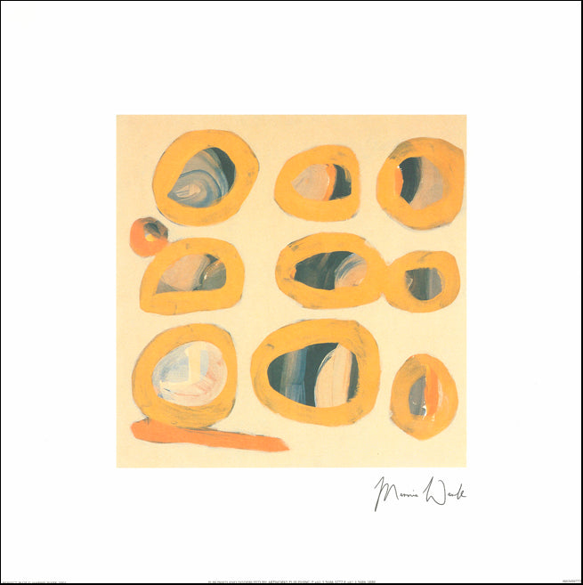 AW MW772 Marnie Wark 50x50cm on paper, Perfect Plot