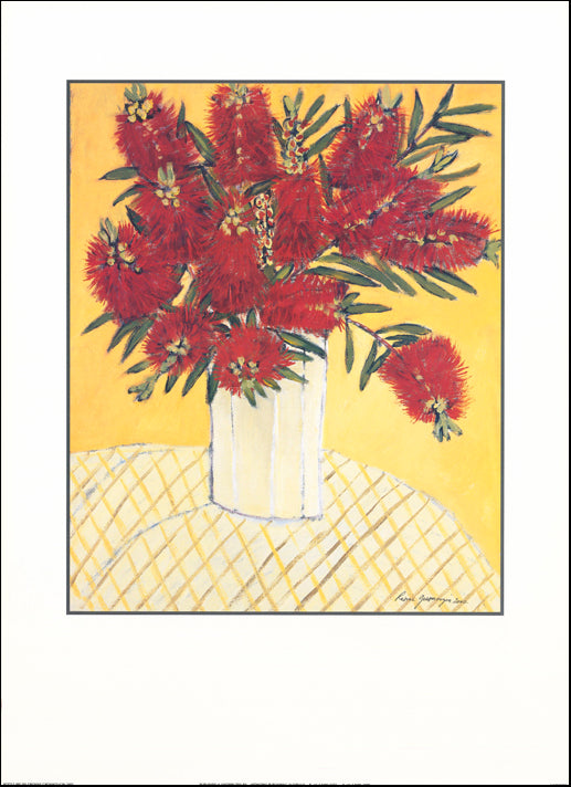 AW RG709 Bottle Brush by Rosine Grosmougin 50x70cm on paper