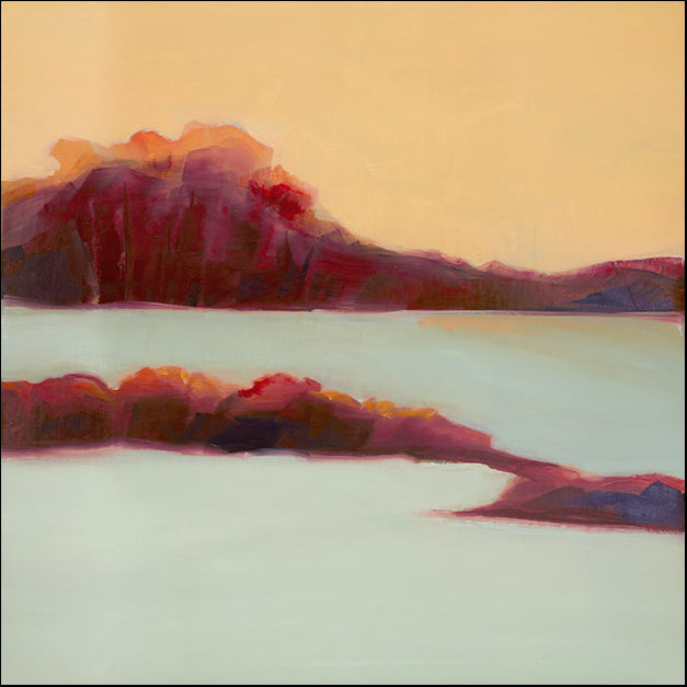 100352 Red Tree Islands, by Abrams, available in multiple sizes