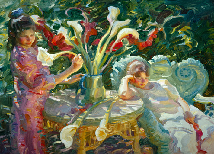 82178 Easter Lilies, by Asaro, available in multiple sizes - Chamton