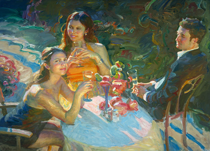 82189 The Reception, by Asaro, available in multiple sizes - Chamton