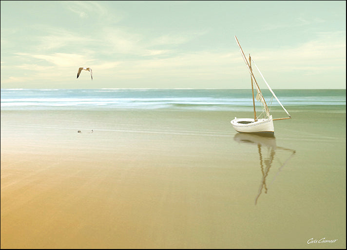 CARCAS93345 Soft Sunrise on the Beach 1, by Carlos Casamayor, available in multiple sizes
