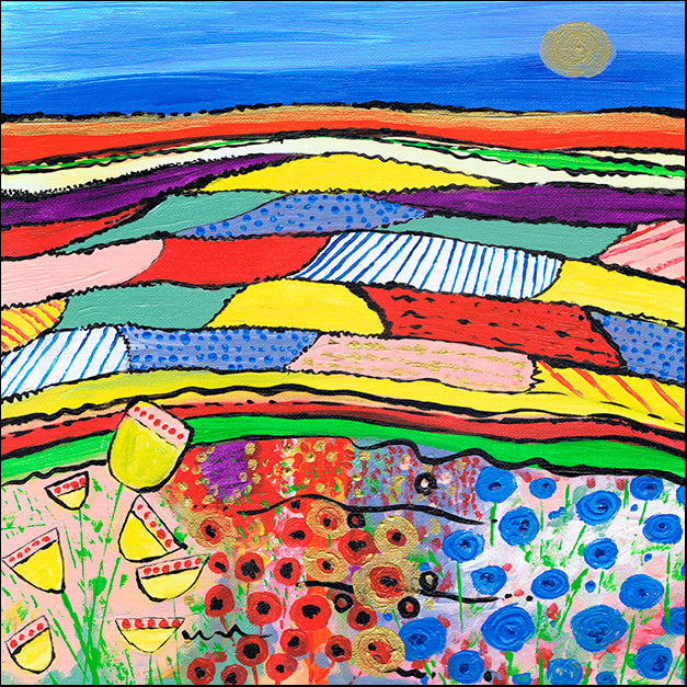 CARDUN135855 Golden Sunset, by Caroline Duncan ART, available in multiple sizes