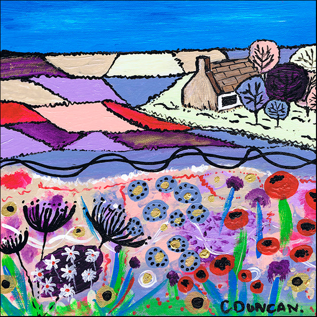 CARDUN135857 House In The Woods, by Caroline Duncan ART, available in multiple sizes