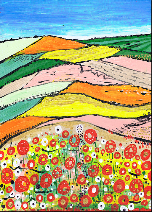 CARDUN135870 The Colours Of Spring, by Caroline Duncan ART, available in multiple sizes