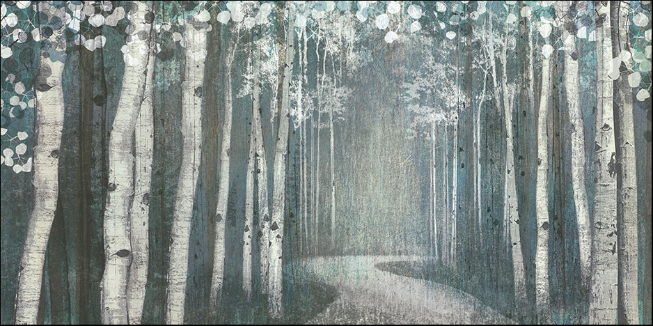 CA 13390 Mineral Forest by Tandi Venter 91x45cm on paper - Chamton