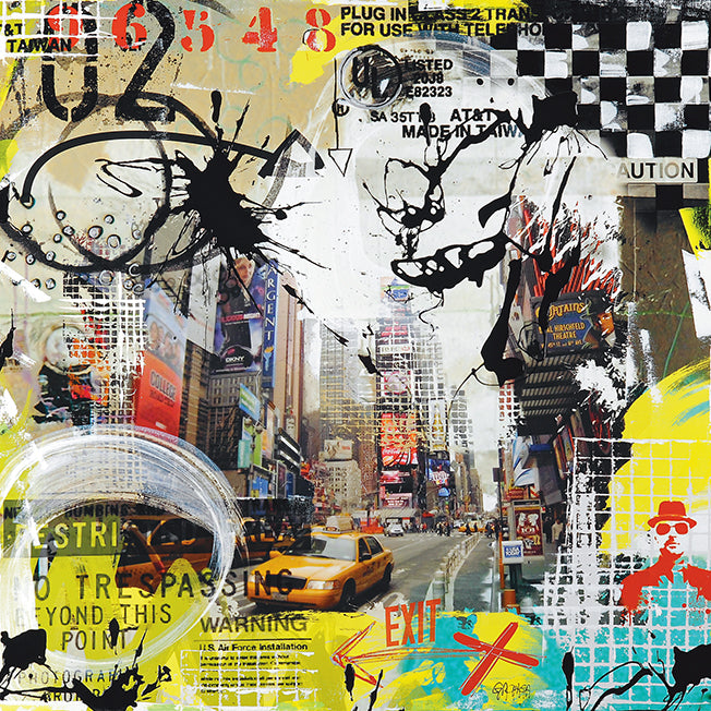 CS0775 In the City Mix - Square available in multiple sizes