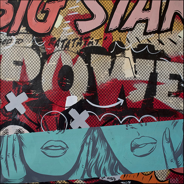 DANMON137924 Bigstarmaybe, by Dan Monteavaro, available in multiple sizes