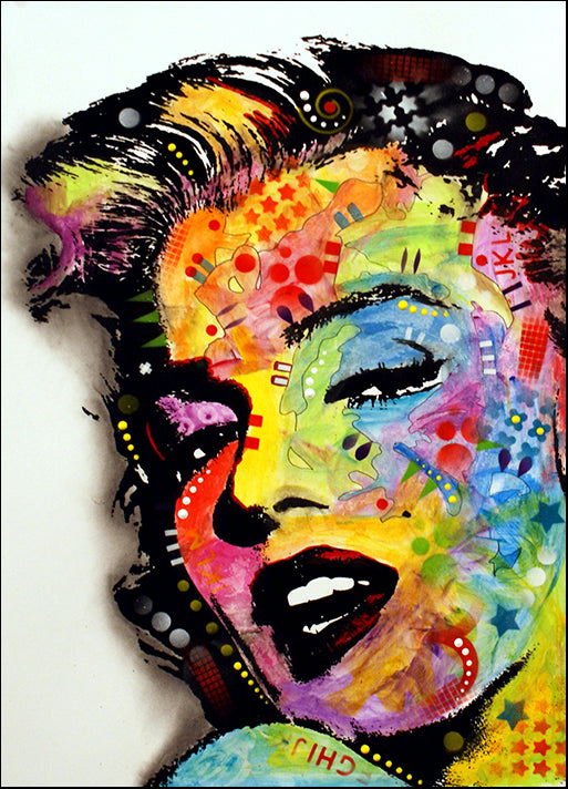 DEARUS118554 Marilyn Munroe II, by Dean Russo, available in multiple sizes