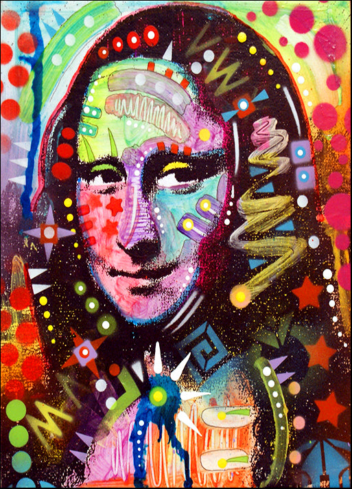 DEARUS118555 Mona Lisa, by Dean Russo, available in multiple sizes