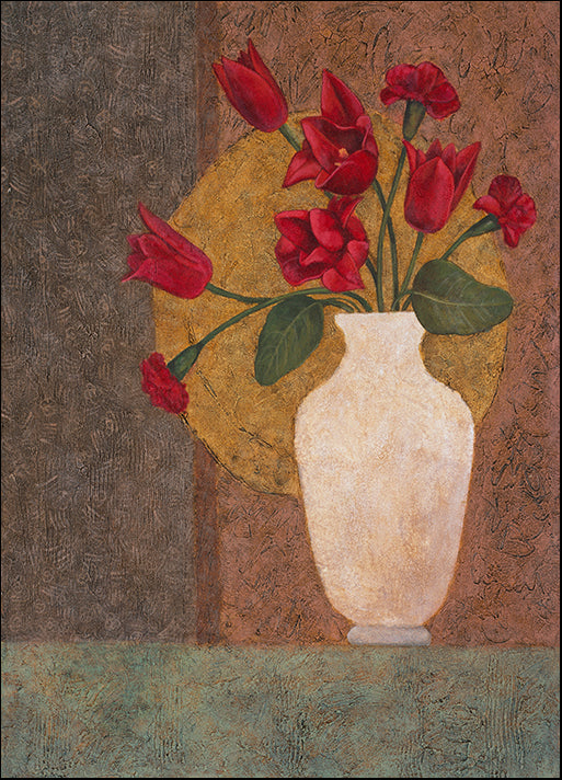 DEBLAK63681 Red Tulips, by Debra Lake, available in multiple sizes - Chamton