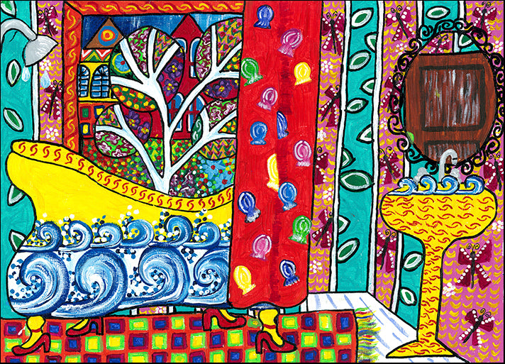 DEBPUR139456 Reflection, by Debra Denise Purcell, available in multiple sizes