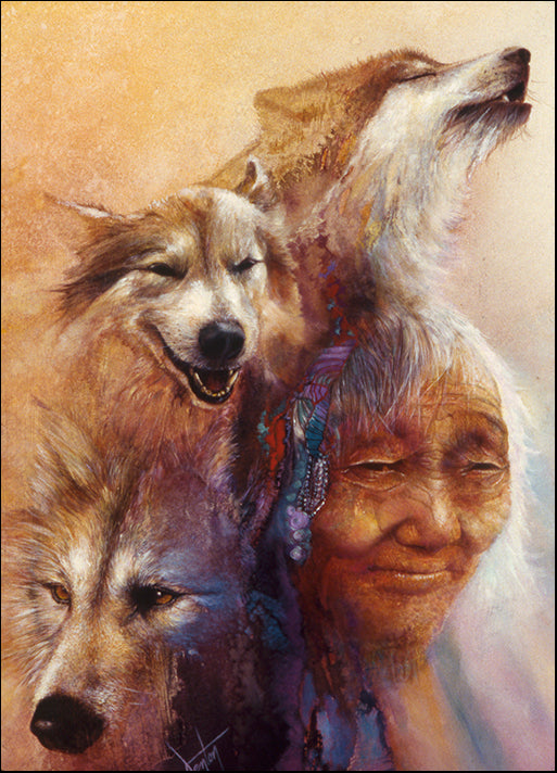 DENLUN16453 Medicine Woman, by Denton Lund, available in multiple sizes