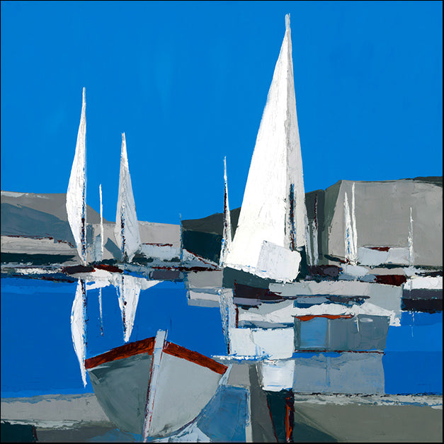 72209 Voiles Blanches I, by Demagny, available in multiple sizes - Chamton
