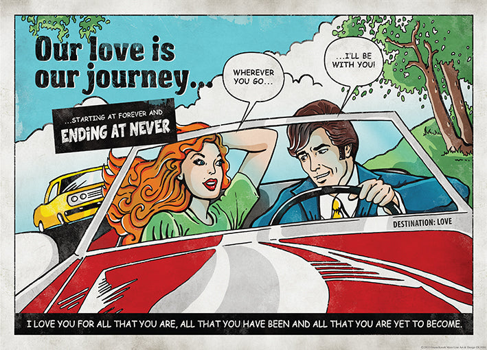 EK1054 Journey of Love, available in multiple sizes