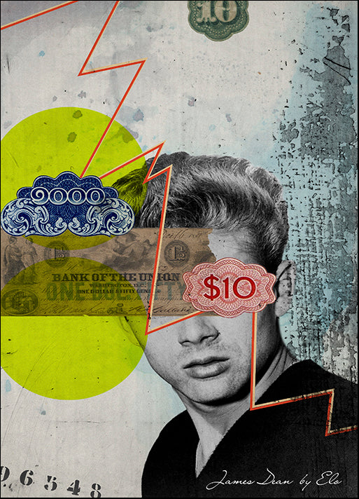 ELOMAR142452 James Dean, by Elo Marc, available in multiple sizes