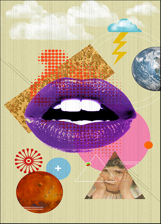 ELOMAR142476 Retro Kiss, by Elo Marc, available in multiple sizes