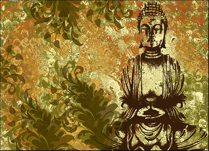 ERICLA83764 Zen Garden, by Erin Clark, available in multiple sizes